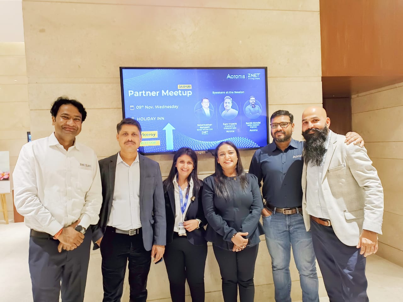 ZNet and Acronis introduces all-in-one cybersecurity platform to channel partners in Jaipur