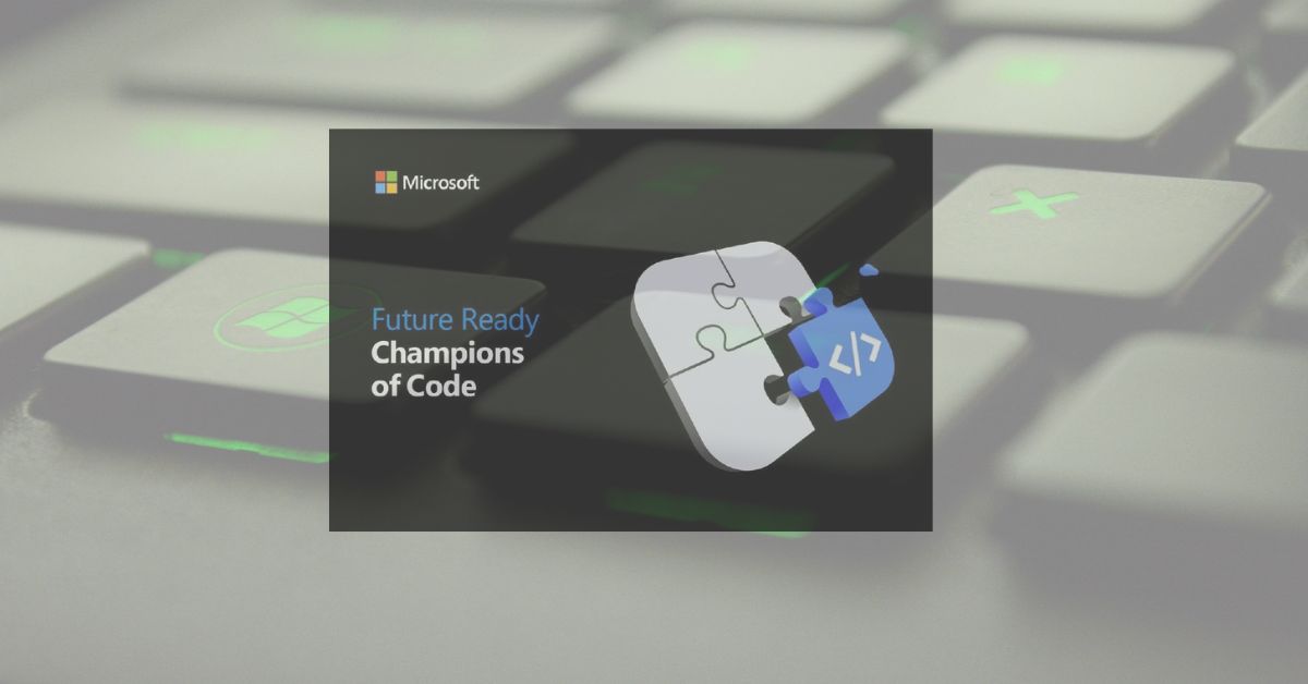 Microsoft announces Future Ready Champions of Code Program