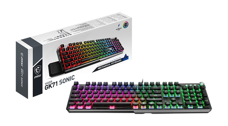 MSI VIGOR GK71 SONIC gaming keyboard - fyi9