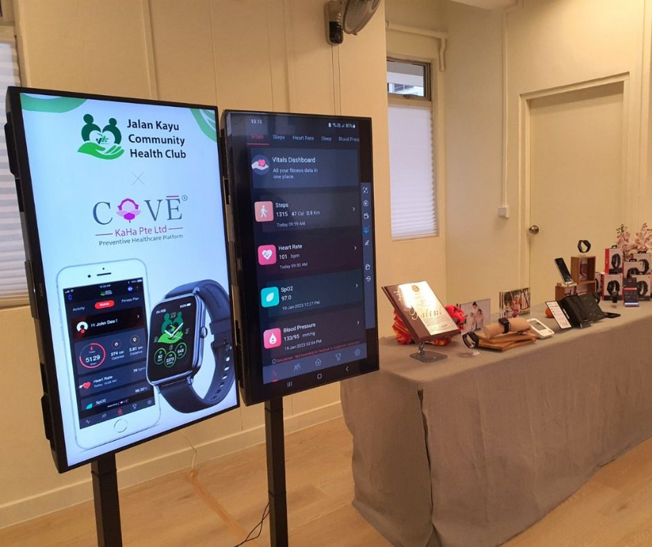 boAt COSMOS smartwatch provided to JKCHC members for vital monitoring