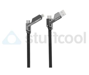 Quad Pro Metallic Rugged 4 in 1 cable - fyi9