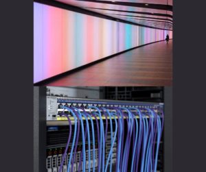 NETGEAR - ProAV M4300 52G PoE+ - Gradient Wall Walkway
