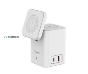 Stuffcool Magic 2 in 1 Magnetic Wireless Charging Station - fyi9