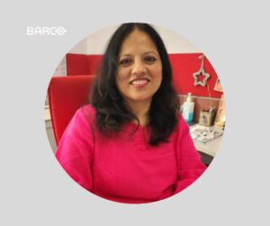 Sqn Ldr Dimple Rawat (Retd), Director HR at Barco India - fyi9