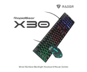 X30 Wired RGB Gaming Keyboard and Mouse - fyi9