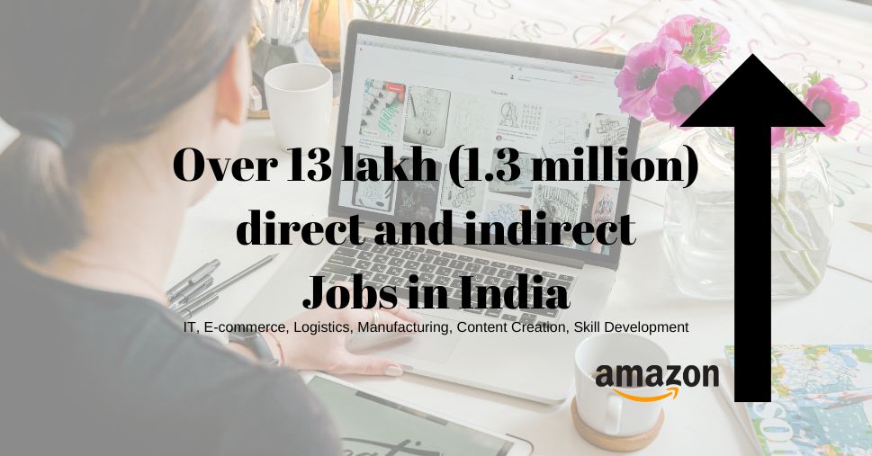 Amazon created over 13 lakh jobs in India - fyi9