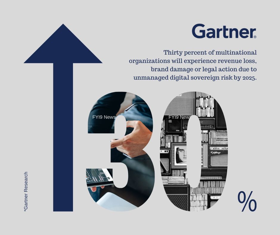 30% of Multinationals Will Be Severely Impacted By Unmanaged Digital Sovereign Risk By 2025 - fyi9