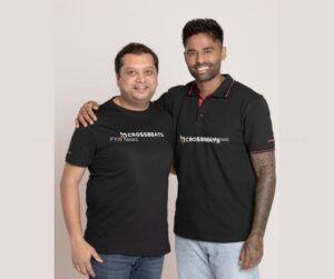 Archit Agarwal Co- founder Crossbeats with Surya Kumar Yadav - fyi9