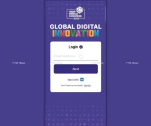 IMC 2023 App - Login page - fyi9