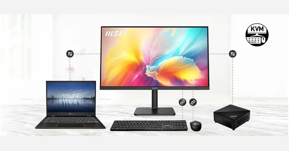 MSI Modern MD272QX Series Business Monitor - fyi9