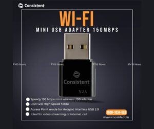 Mini Wi-Fi USB Adapter by Consistent Infosystems - fyi9