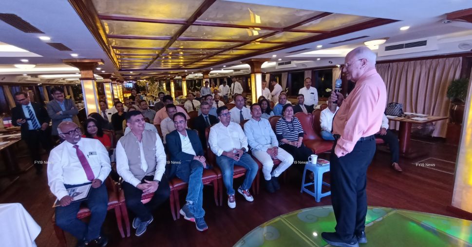 Sanjiv Krishen, CMD of Iris Global Services addressing the Sales Training Program at Hanoi Vietnam - fyi9