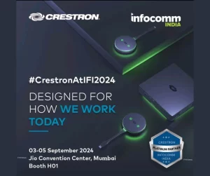 Crestron to Showcase AirMedia® Presentation Systems at InfoComm India 2024 - fyi9