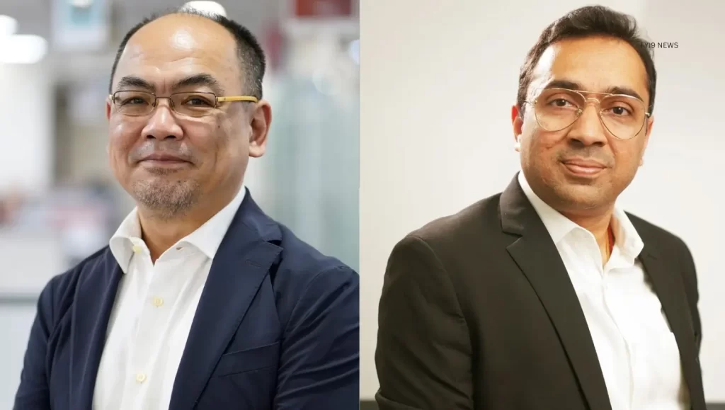 Osamu Narita, Managing Director of SHARP Business Systems (India) and Mimoh Jain, Chief Business Officer – SHARP Appliances Division - fi9