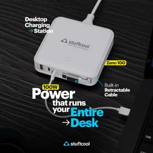 Stuffcool Zeno 100W Desktop Charging Station - fyi9